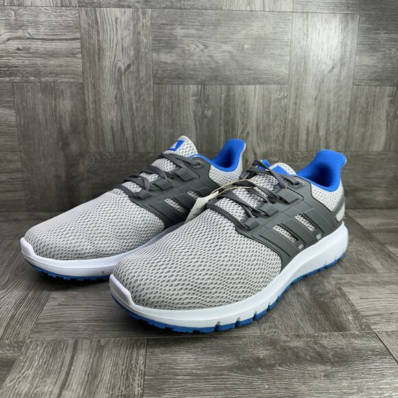 Adidas Ultimashow Men's size 12 Grey Blue Mesh Running Shoes IG6551 - Picture 3 of 8